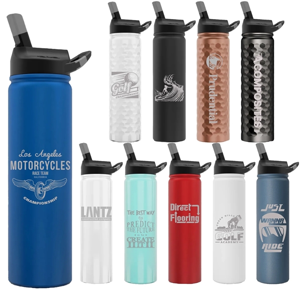 SIC 27oz. Laser Engraved Stainless Steel Bottle - SIC 27oz. Laser Engraved Stainless Steel Bottle - Image 0 of 20