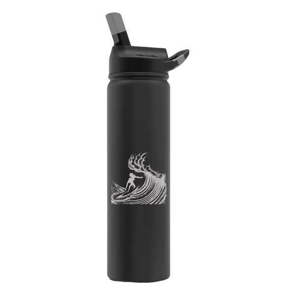 SIC 27oz. Laser Engraved Stainless Steel Bottle - SIC 27oz. Laser Engraved Stainless Steel Bottle - Image 3 of 20