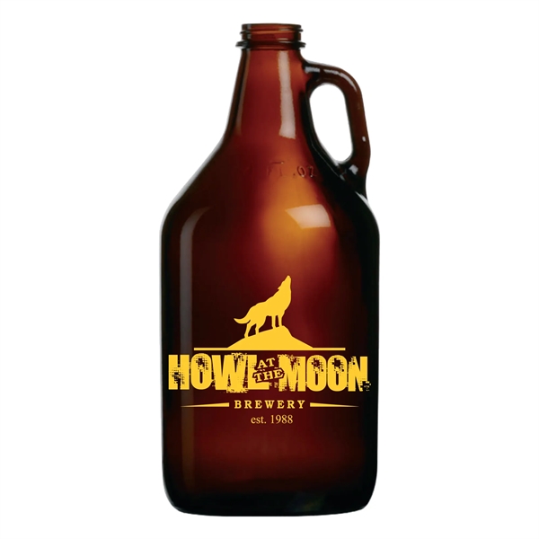 64 oz. Amber Growler - 64 oz. Amber Growler - Image 0 of 0