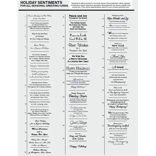 Premium Embossed Ornaments Greeting Card - Premium Embossed Ornaments Greeting Card - Image 1 of 1