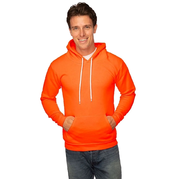 USA Made Unisex Fleece Neon Pullover Hoodie - USA Made Unisex Fleece Neon Pullover Hoodie - Image 1 of 2