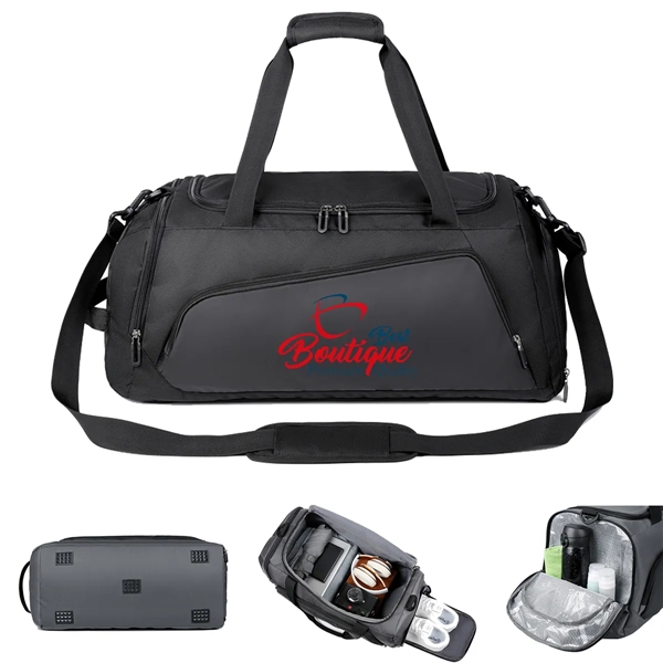 Travel Large Dry Wet Separation Fitness Duffle Bag - Travel Large Dry Wet Separation Fitness Duffle Bag - Image 0 of 6