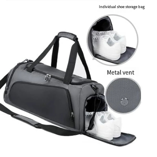 Travel Large Dry Wet Separation Fitness Duffle Bag - Travel Large Dry Wet Separation Fitness Duffle Bag - Image 5 of 6