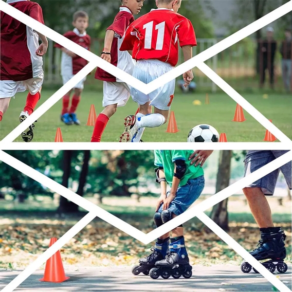 7 Inch Plastic Training Cones - 7 Inch Plastic Training Cones - Image 4 of 4