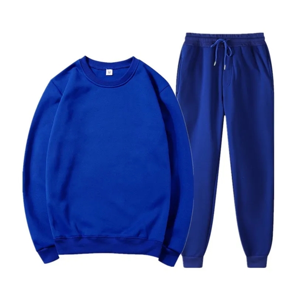 Fleece Hoodie Set Round Collar Fall Winter - Fleece Hoodie Set Round Collar Fall Winter - Image 3 of 18