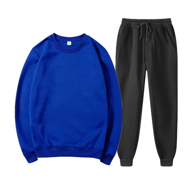 Fleece Hoodie Set Round Collar Fall Winter - Fleece Hoodie Set Round Collar Fall Winter - Image 12 of 18