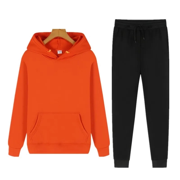 Men's Casual Outdoor Sports Hoodie Solid Color - Men's Casual Outdoor Sports Hoodie Solid Color - Image 3 of 13