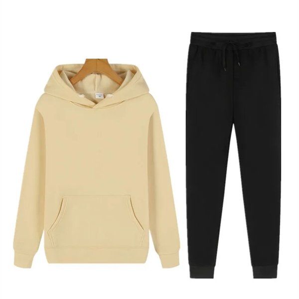 Men's Casual Outdoor Sports Hoodie Solid Color - Men's Casual Outdoor Sports Hoodie Solid Color - Image 8 of 13