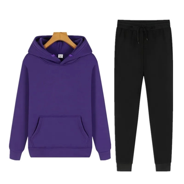 Men's Casual Outdoor Sports Hoodie Solid Color - Men's Casual Outdoor Sports Hoodie Solid Color - Image 9 of 13