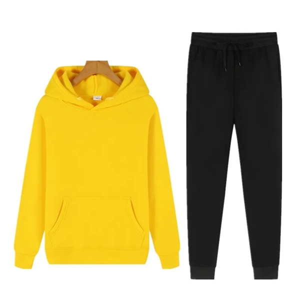 Men's Casual Outdoor Sports Hoodie Solid Color - Men's Casual Outdoor Sports Hoodie Solid Color - Image 12 of 13