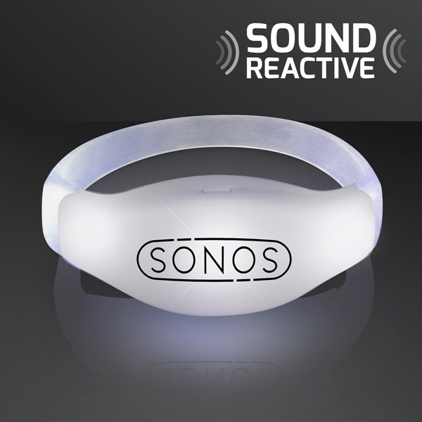 Sound Activated Light Up LED Flashing Bracelets - Sound Activated Light Up LED Flashing Bracelets - Image 1 of 36