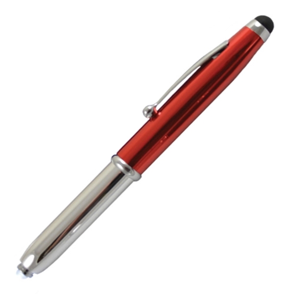 Three-In-One Stylus, Flashlight and Ballpoint Pen - Three-In-One Stylus, Flashlight and Ballpoint Pen - Image 1 of 3