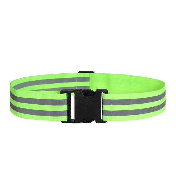 High Visibility Double Reflective Stripe Safety Belt - High Visibility Double Reflective Stripe Safety Belt - Image 1 of 3