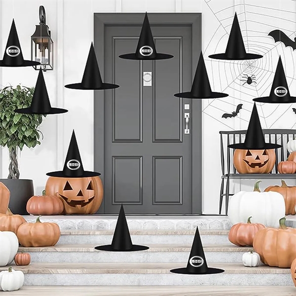 Halloween Black Witch Hats Costume Accessory Decorations - Halloween Black Witch Hats Costume Accessory Decorations - Image 0 of 3