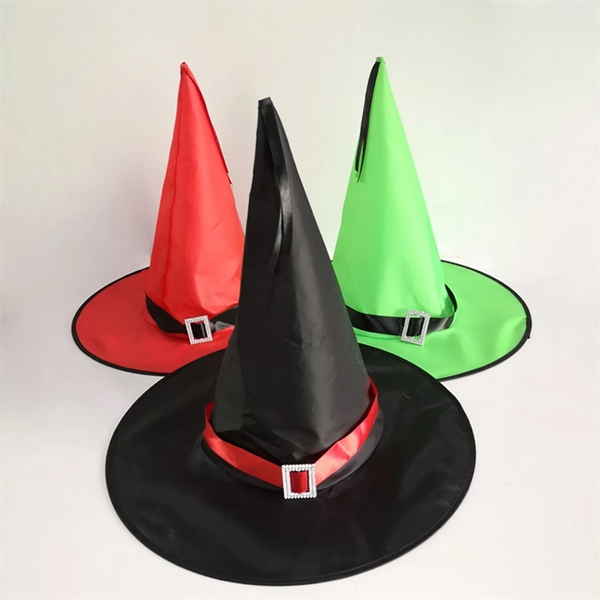 Halloween Black Witch Hats Costume Accessory Decorations - Halloween Black Witch Hats Costume Accessory Decorations - Image 3 of 3