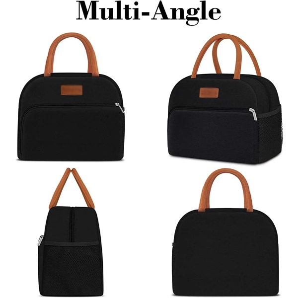 Large Capacity Reusable Insulated Cooler Lunch Tote bag - Large Capacity Reusable Insulated Cooler Lunch Tote bag - Image 3 of 5