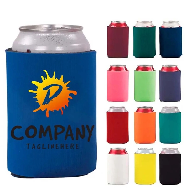 Budget Multipurpose Washable Collapsible Foam Can Holder - Budget Multipurpose Washable Collapsible Foam Can Holder - Image 0 of 2