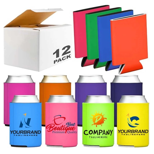 Budget Multipurpose Washable Collapsible Foam Can Holder - Budget Multipurpose Washable Collapsible Foam Can Holder - Image 1 of 2
