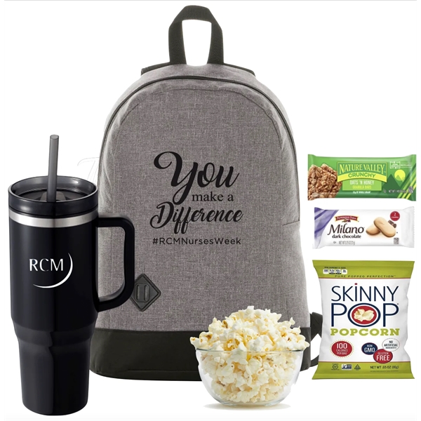 Low Minimum - Welcome Backpack & Tumbler Kit - Low Minimum - Welcome Backpack & Tumbler Kit - Image 0 of 2