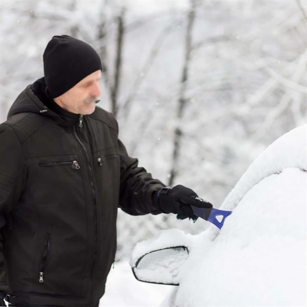 7" Winter Car Accessorie Multipurpose Multicolor Ice Scraper - 7" Winter Car Accessorie Multipurpose Multicolor Ice Scraper - Image 2 of 3