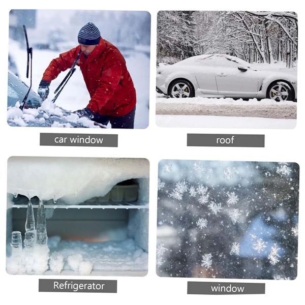 7" Winter Car Accessorie Multipurpose Multicolor Ice Scraper - 7" Winter Car Accessorie Multipurpose Multicolor Ice Scraper - Image 3 of 3