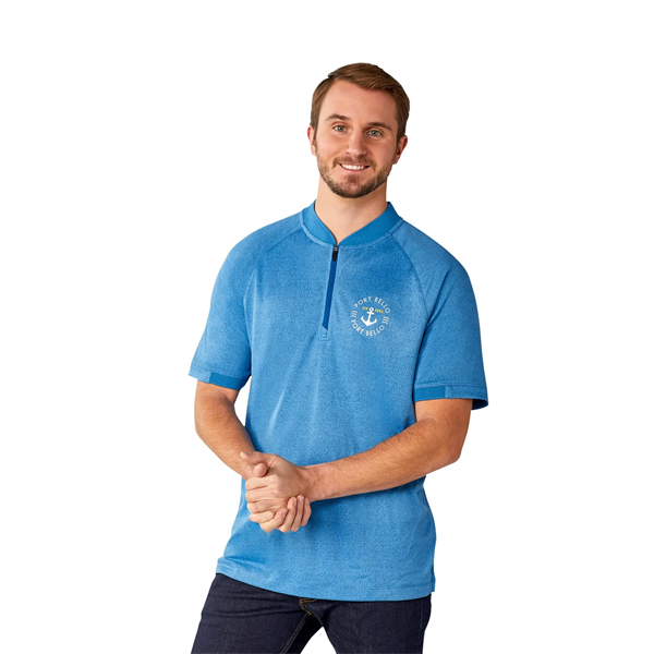 Men's KINPORT SS Stand Collar Polo - Men's KINPORT SS Stand Collar Polo - Image 0 of 0