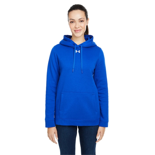 Under Armour Ladies' Hustle Pullover Hooded Sweatshirt - Under Armour Ladies' Hustle Pullover Hooded Sweatshirt - Image 13 of 61