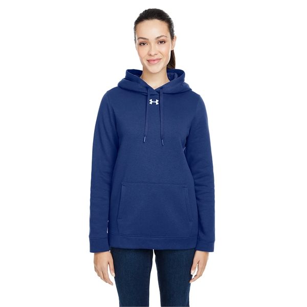 Under Armour Ladies' Hustle Pullover Hooded Sweatshirt - Under Armour Ladies' Hustle Pullover Hooded Sweatshirt - Image 16 of 61