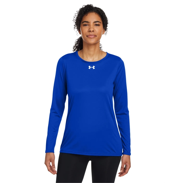 Under Armour Ladies' Team Tech Long-Sleeve T-Shirt - Under Armour Ladies' Team Tech Long-Sleeve T-Shirt - Image 7 of 55