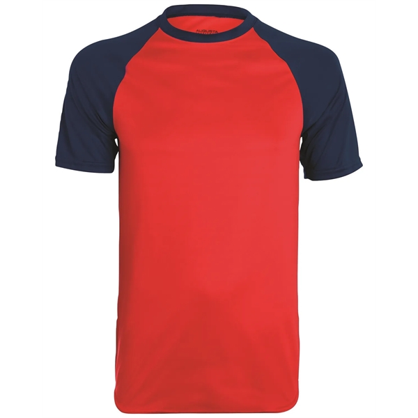 Augusta Sportswear Youth Wicking Baseball Jersey - Augusta Sportswear Youth Wicking Baseball Jersey - Image 9 of 49