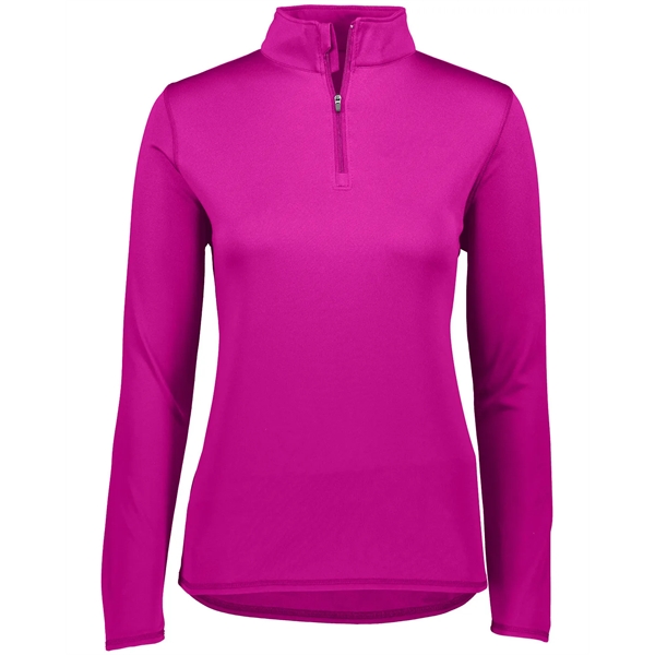 Augusta Sportswear Ladies' Attain Quarter-Zip Pullover - Augusta Sportswear Ladies' Attain Quarter-Zip Pullover - Image 12 of 44