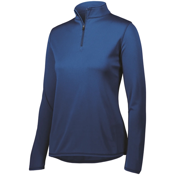 Augusta Sportswear Ladies' Attain Quarter-Zip Pullover - Augusta Sportswear Ladies' Attain Quarter-Zip Pullover - Image 21 of 44