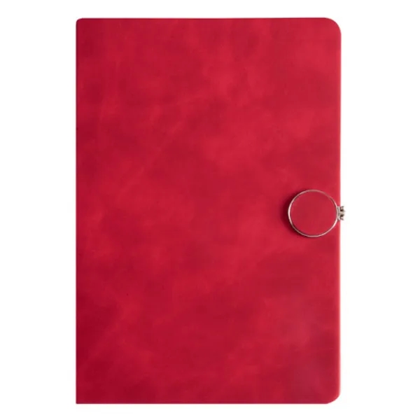 Magnetic Buckle Leather Hardcover Notebook A5 Personal Diary - Magnetic Buckle Leather Hardcover Notebook A5 Personal Diary - Image 5 of 8