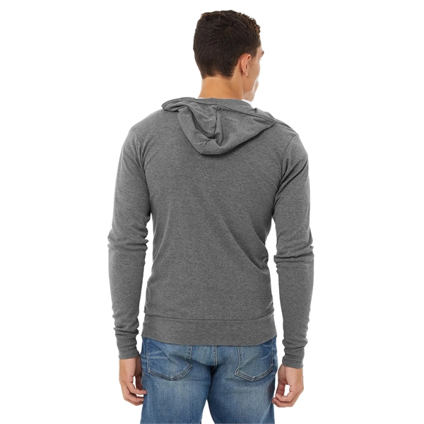 Bella + Canvas Unisex Triblend Full-Zip Lightweight Hoodie - Bella + Canvas Unisex Triblend Full-Zip Lightweight Hoodie - Image 13 of 42