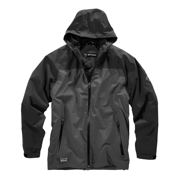 Dri Duck Adult Torrent Softshell Hooded Jacket - Dri Duck Adult Torrent Softshell Hooded Jacket - Image 7 of 9