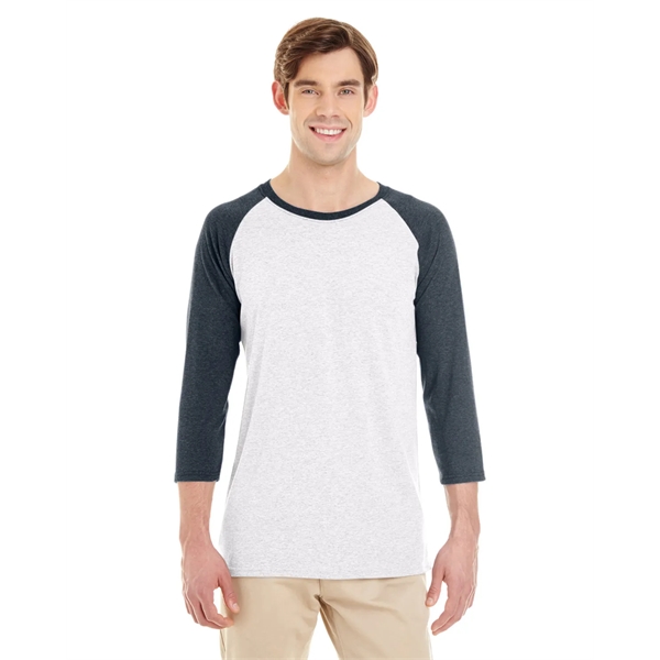 Jerzees Adult TRI-BLEND Baseball Raglan - Jerzees Adult TRI-BLEND Baseball Raglan - Image 21 of 41