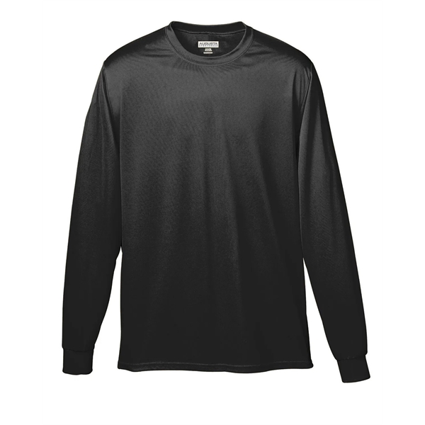 Augusta Sportswear Adult Wicking Long-Sleeve T-Shirt - Augusta Sportswear Adult Wicking Long-Sleeve T-Shirt - Image 12 of 65