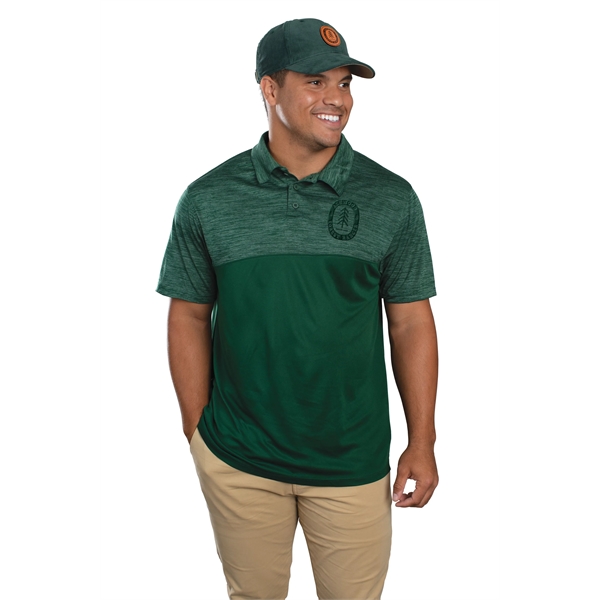 Shadow Tonal Heather Polo - Shadow Tonal Heather Polo - Image 11 of 12