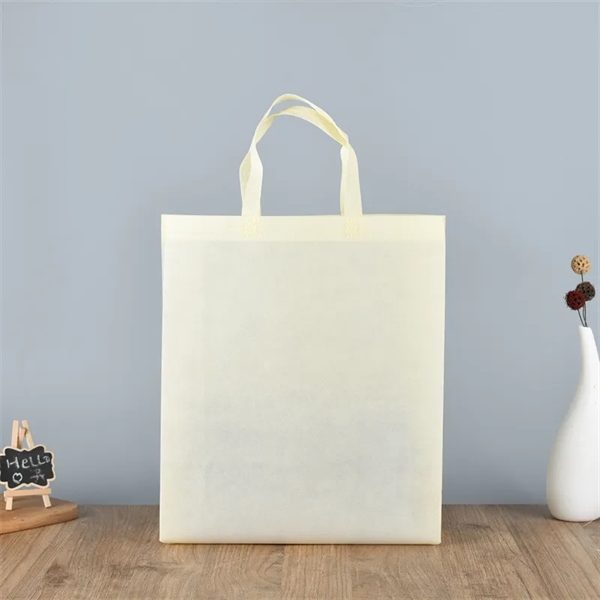 Non Woven Grocery Bag with Handles - Non Woven Grocery Bag with Handles - Image 2 of 3