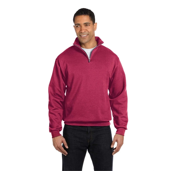 Jerzees Adult NuBlend® Quarter-Zip Cadet Collar Sweatshirt - Jerzees Adult NuBlend® Quarter-Zip Cadet Collar Sweatshirt - Image 75 of 77
