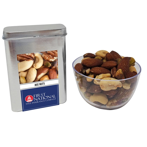 Stand Up Tin with Gourmet Nuts - Stand Up Tin with Gourmet Nuts - Image 2 of 7