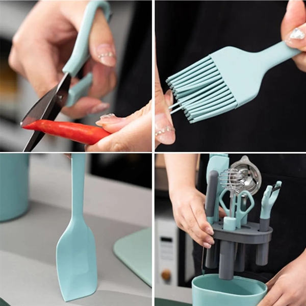 8Pcs Cooking Utensils Set - 8Pcs Cooking Utensils Set - Image 2 of 5