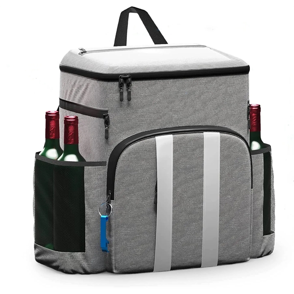 Large Capacity Insulated Cooler Backpack - Large Capacity Insulated Cooler Backpack - Image 1 of 4