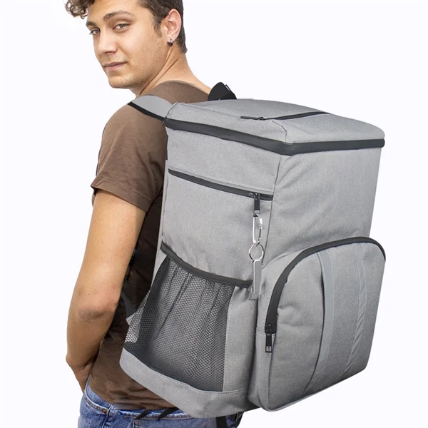 Large Capacity Insulated Cooler Backpack - Large Capacity Insulated Cooler Backpack - Image 2 of 4