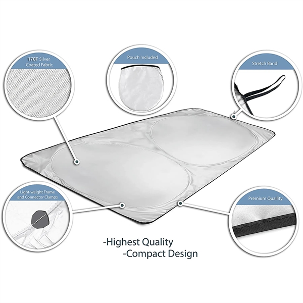 Car front sunshade - Car front sunshade - Image 3 of 4