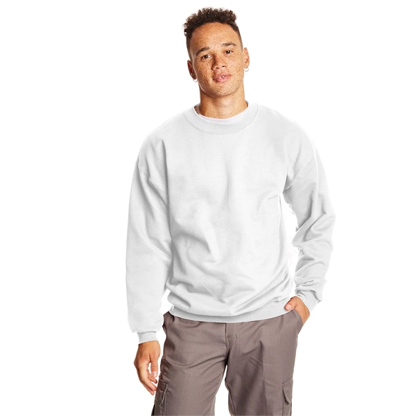 Hanes Adult Ultimate Cotton® 90/10 Fleece Crew - Hanes Adult Ultimate Cotton® 90/10 Fleece Crew - Image 36 of 125