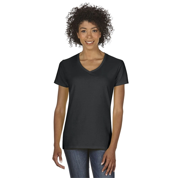 Gildan Ladies' Heavy Cotton™ V-Neck T-Shirt - Gildan Ladies' Heavy Cotton™ V-Neck T-Shirt - Image 60 of 109