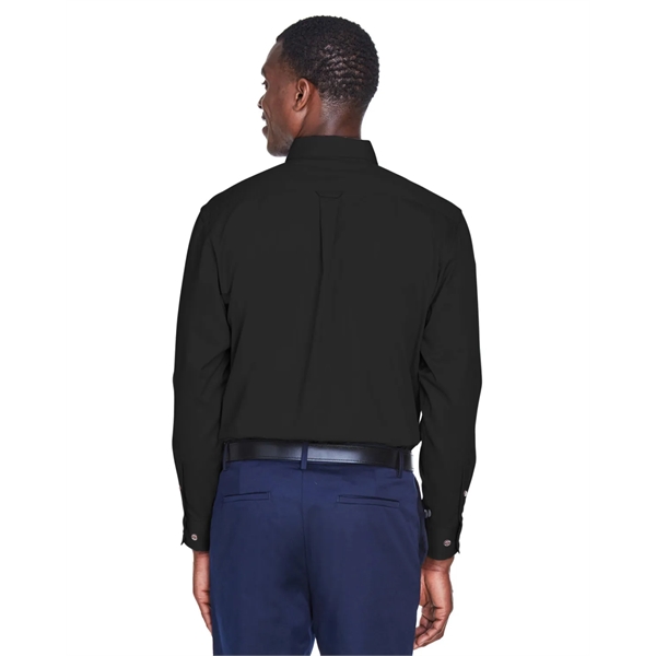 Harriton Men's Easy Blend™ Long-Sleeve Twill Shirt with S... - Harriton Men's Easy Blend™ Long-Sleeve Twill Shirt with S... - Image 73 of 135