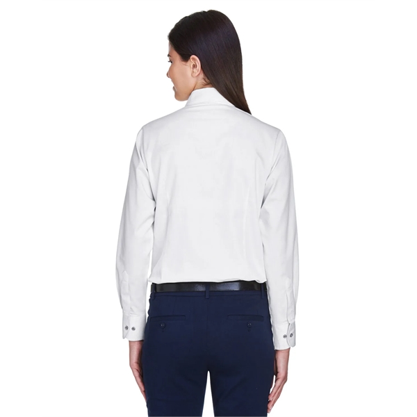 Harriton Ladies' Easy Blend™ Long-Sleeve Twill Shirt with... - Harriton Ladies' Easy Blend™ Long-Sleeve Twill Shirt with... - Image 64 of 146