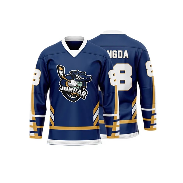 Full Sublimated Ice Hockey Jersey - Full Sublimated Ice Hockey Jersey - Image 2 of 6